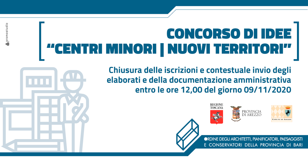 Concorso di idee �CENTRI MINORI | NUOVI TERRITORI�.