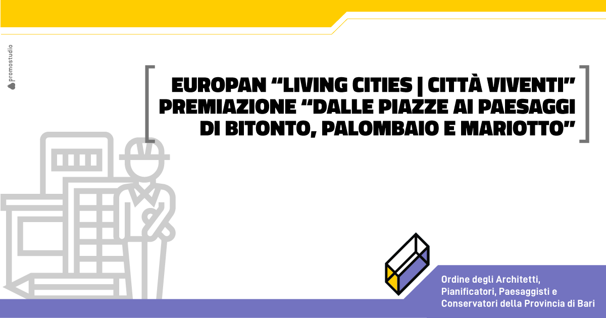 EUROPAN LIVING CITIES | CITTA' VIVENTI
