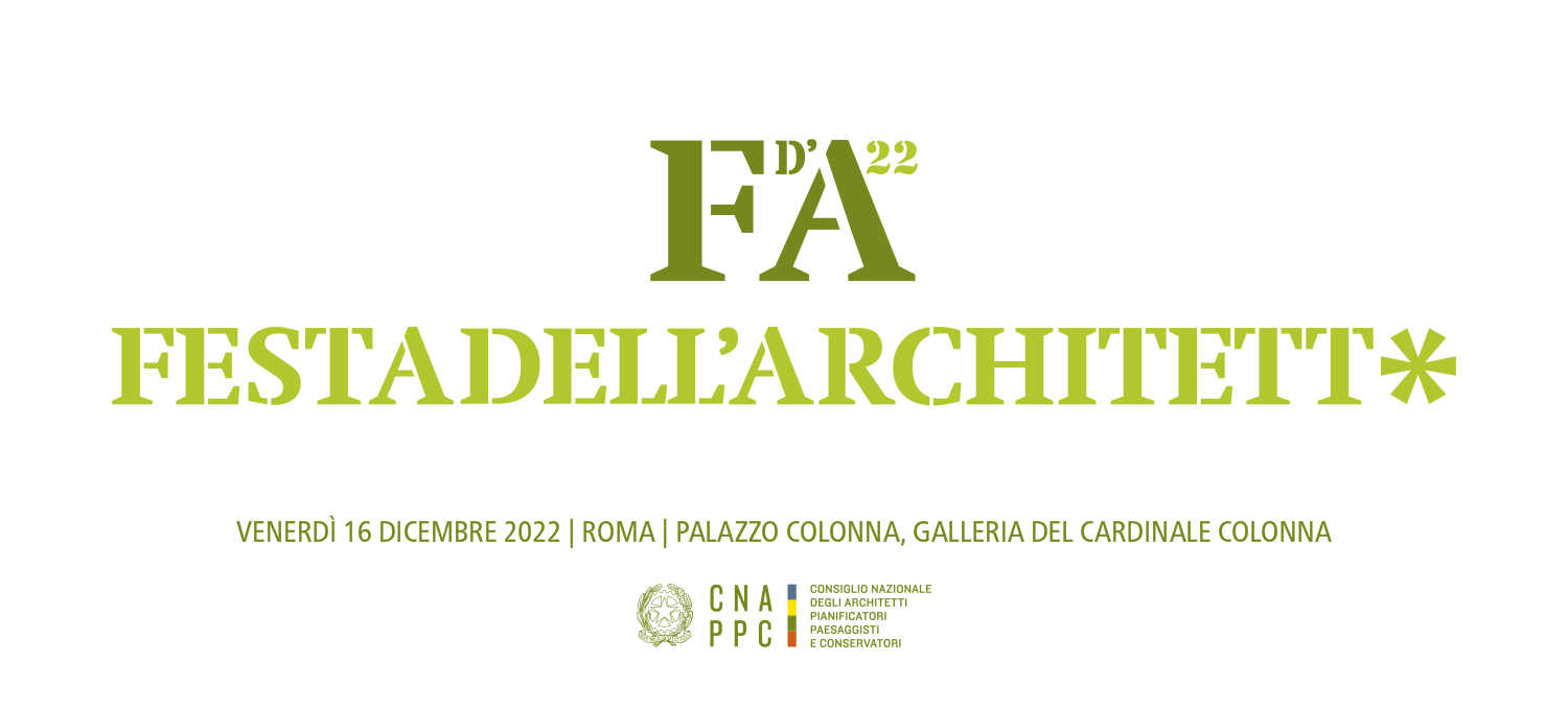 Festa dell’Architetto 2022: il 16 dicembre a Roma